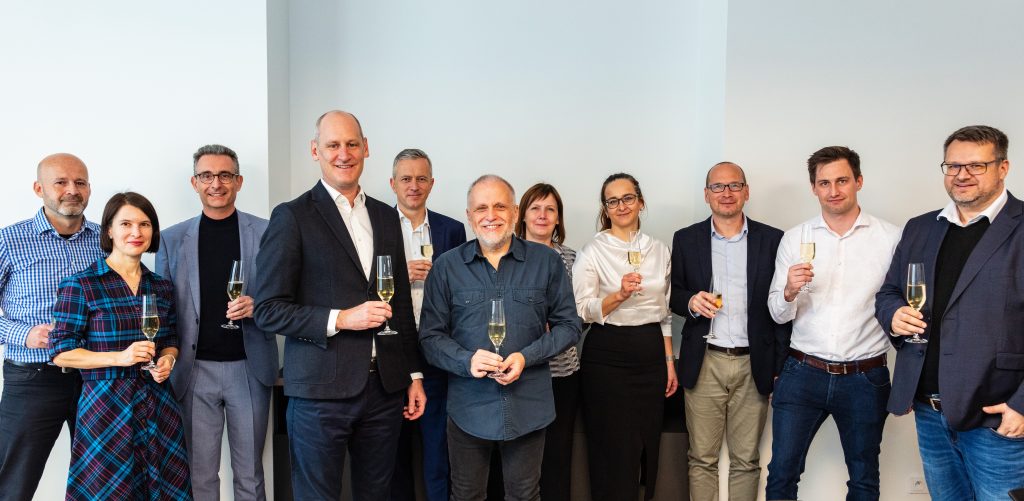 Eric Devigne a Pavel Košťál s kolegy